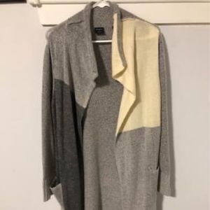 Women’s long open sweater
